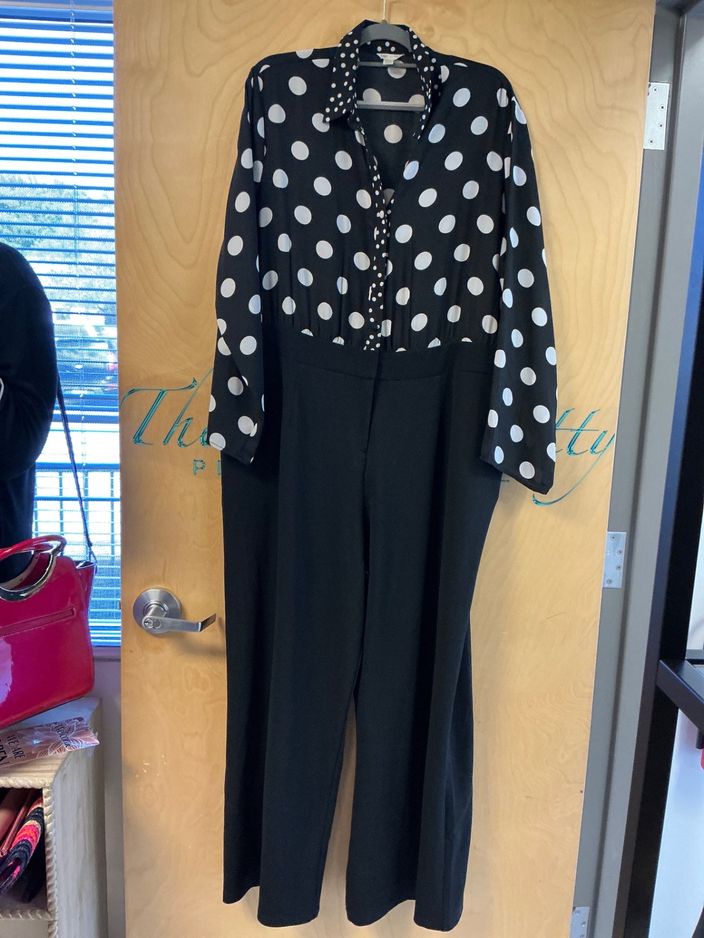 Cato Jumpsuit - Black and white - 22/24