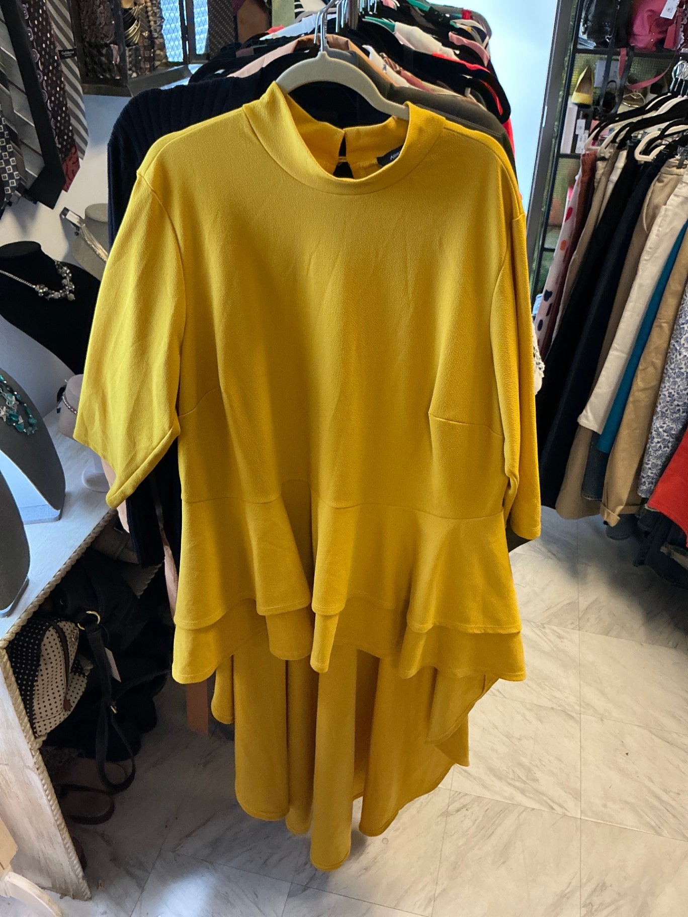 Ashley Stewart Dress - Yellow - 26/28