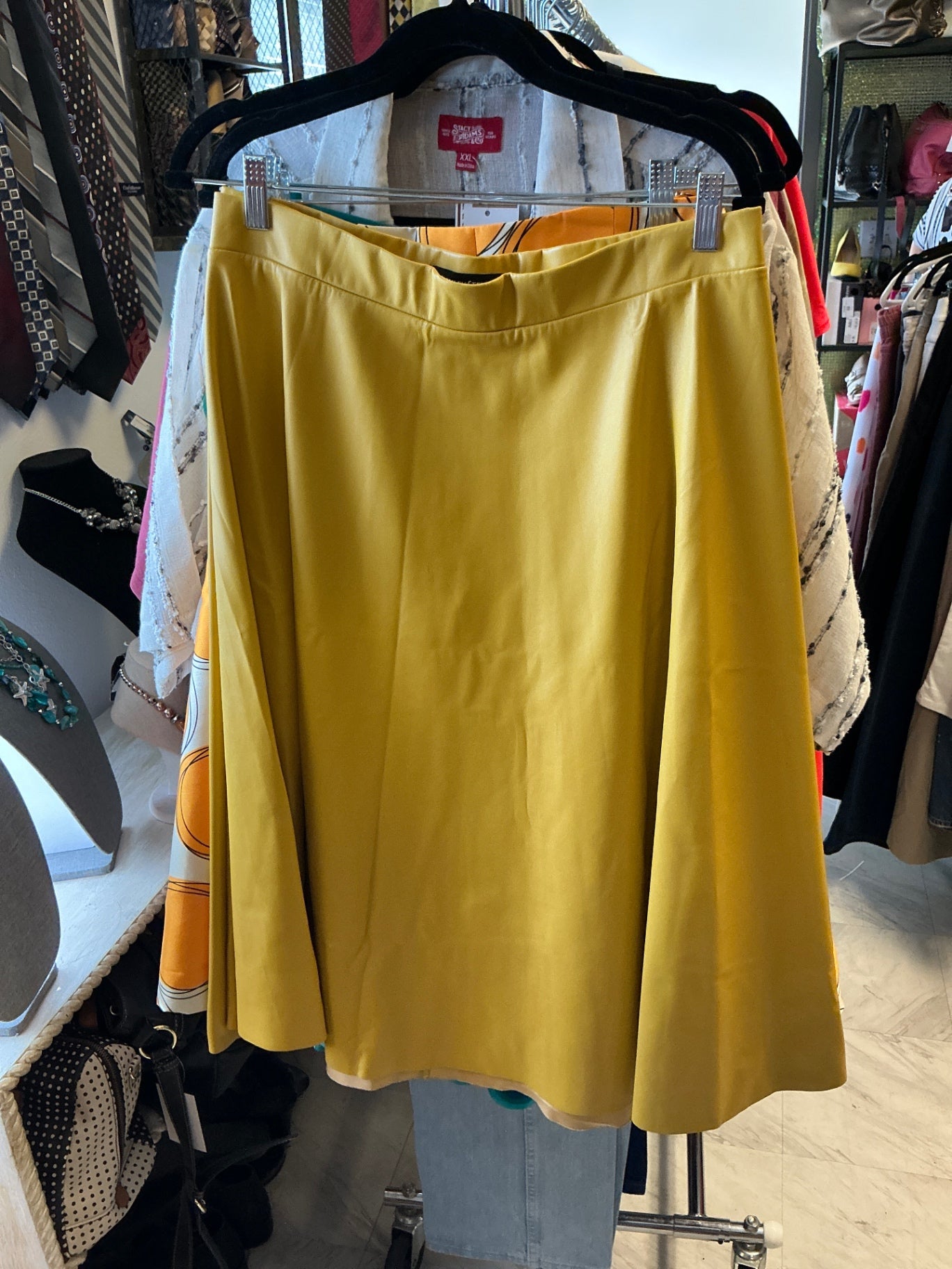 Ashley Stewart Skirt - Yellow - 24