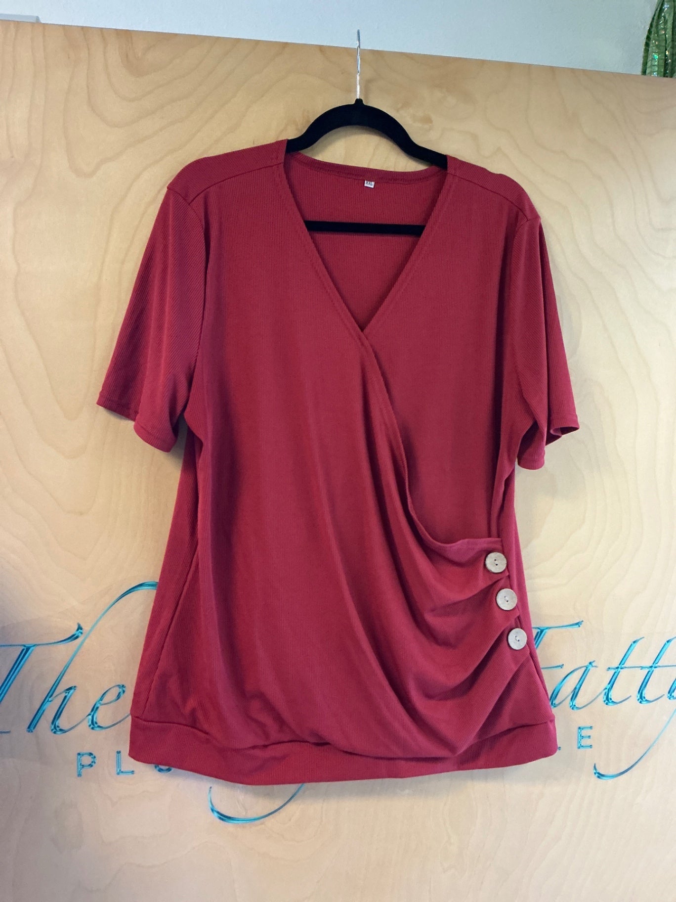 Blouse - Red - XXL