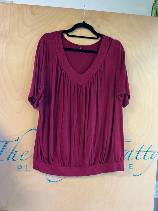 Blouse - Burgundy - XL