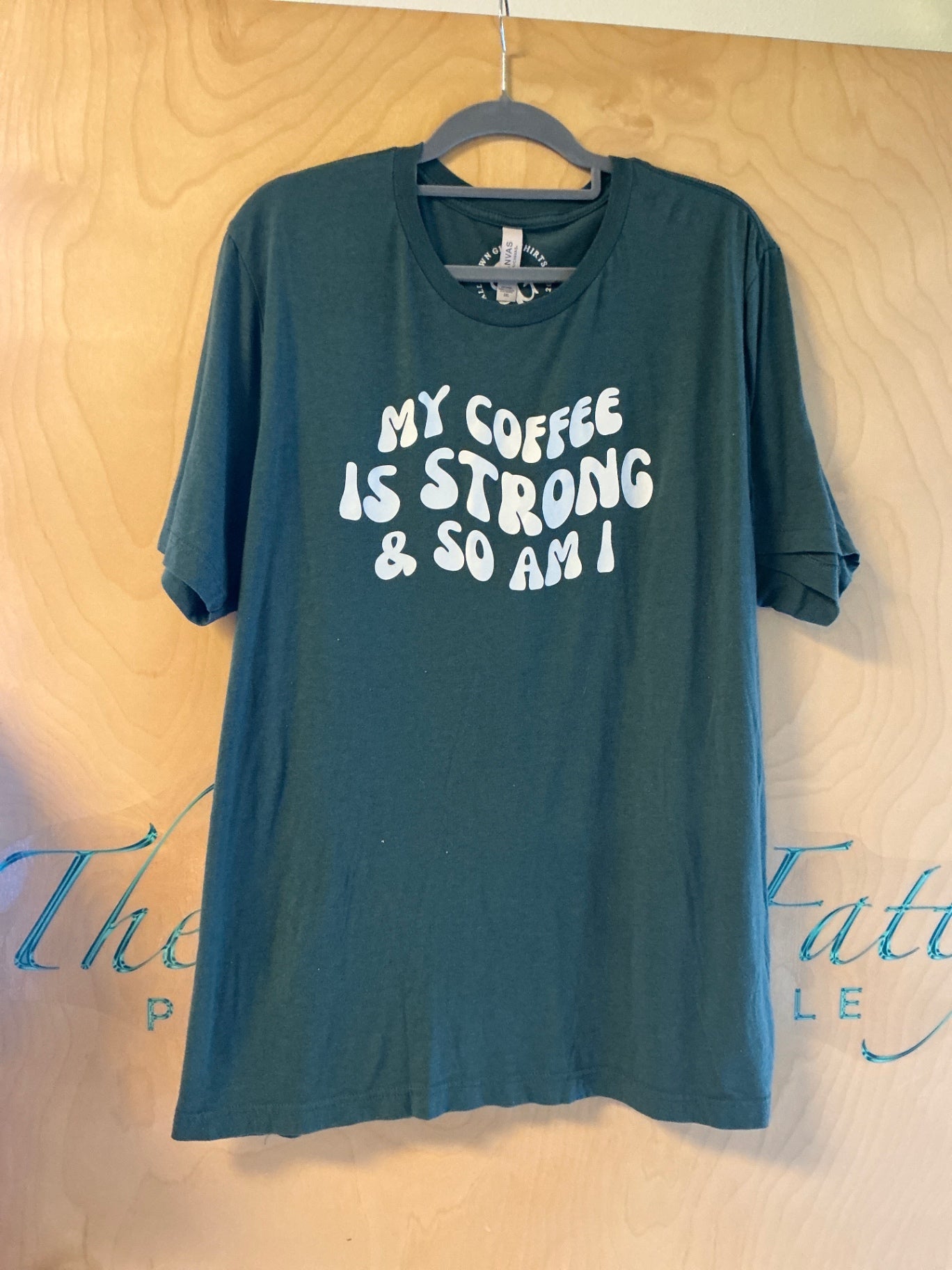 Canvas T-Shirt - Grayish green - 2XL