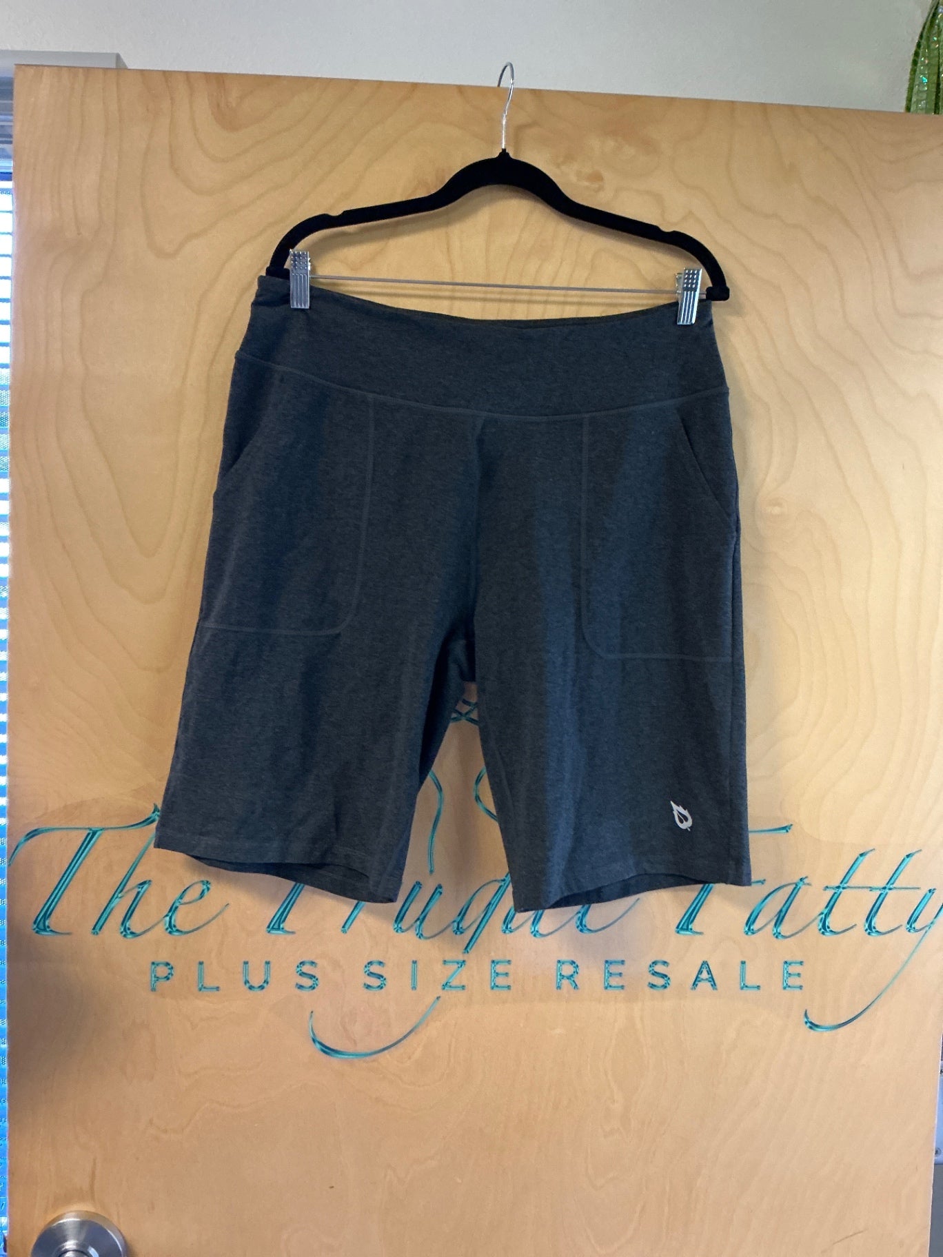 Baleaf Athletic Shorts - Dark Gray - 1X