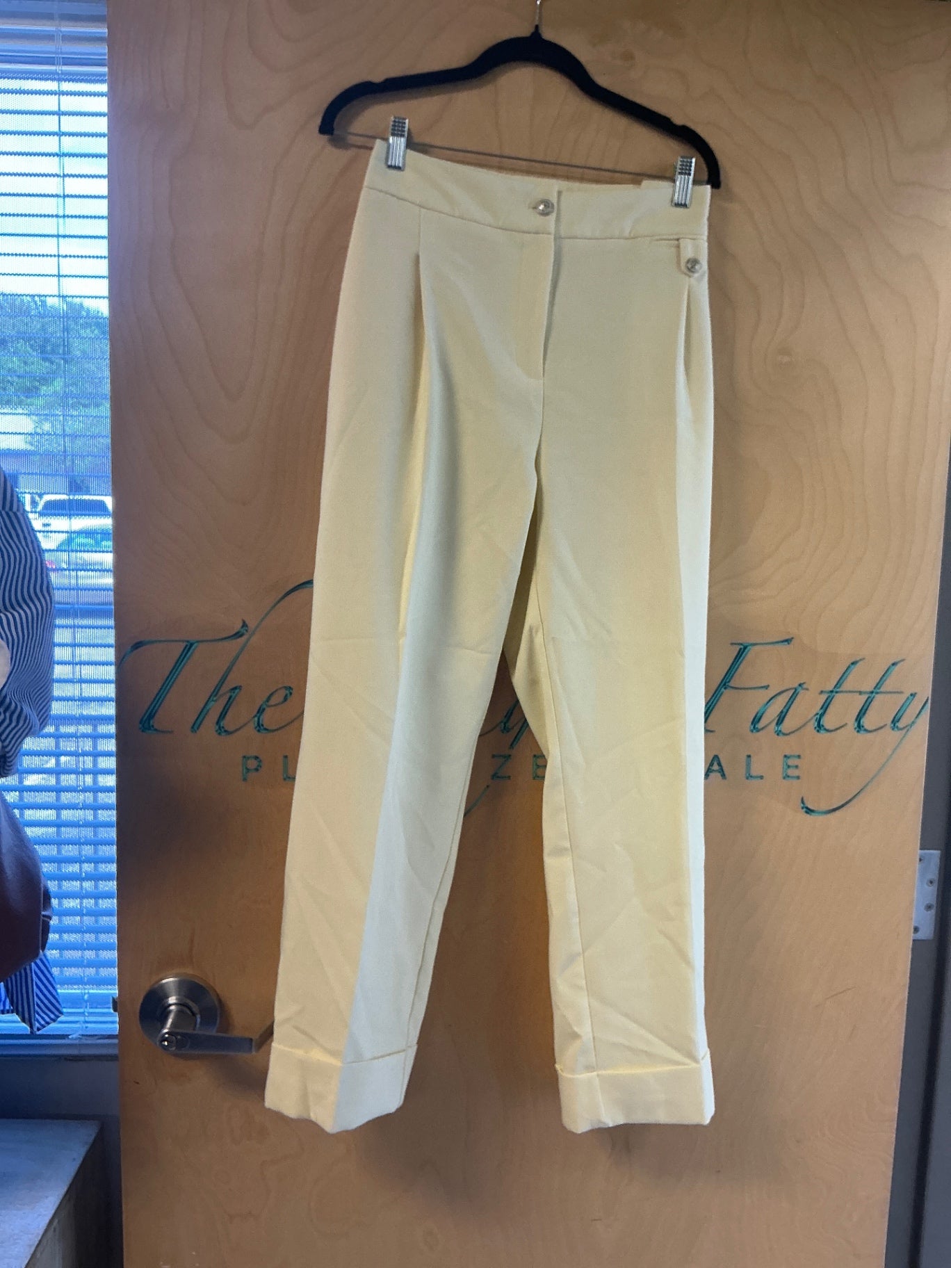 Cato Trousers - Yellow - 18W