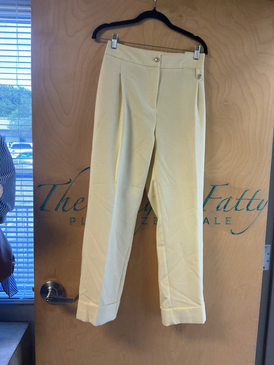 Cato Trousers - Yellow - 18W