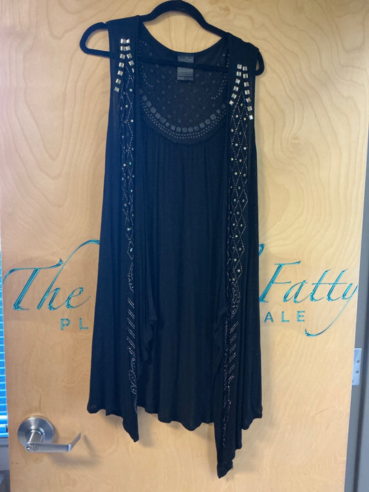 Xtra Cute! Cover-Up - Black - 2XL